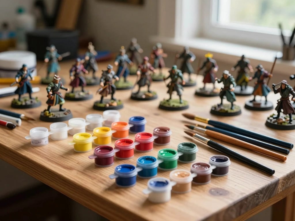 Sourcing Materials for Miniature Wargaming Painting: A Guide